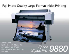 at se delikatesse Komprimere Large format inkjet photo and fine art giclee printing
